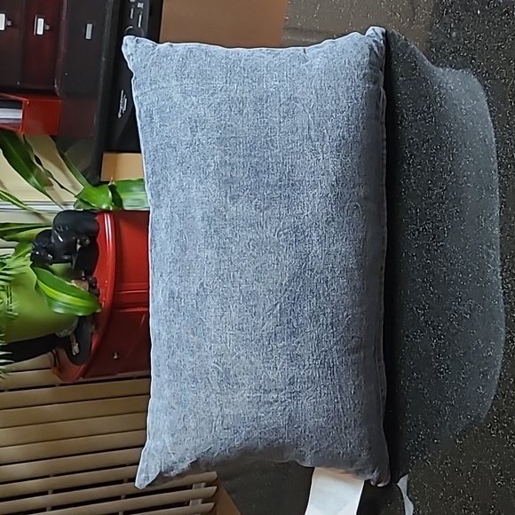 Denim Accent Pillow - Picture 2 of 4
